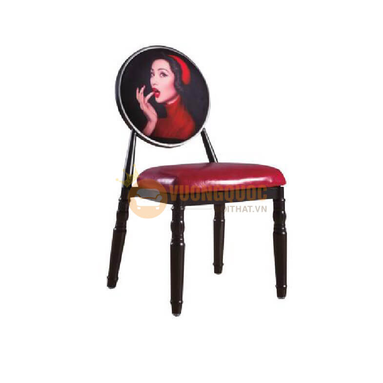 Bộ bàn ghế cafe phong cách châu âu cổ điển HOY TM132-2